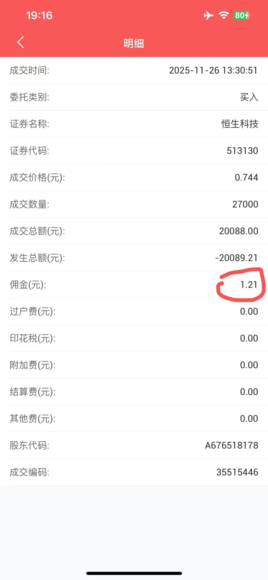 你们的头部券商ETF佣金多少？我先来万0.6