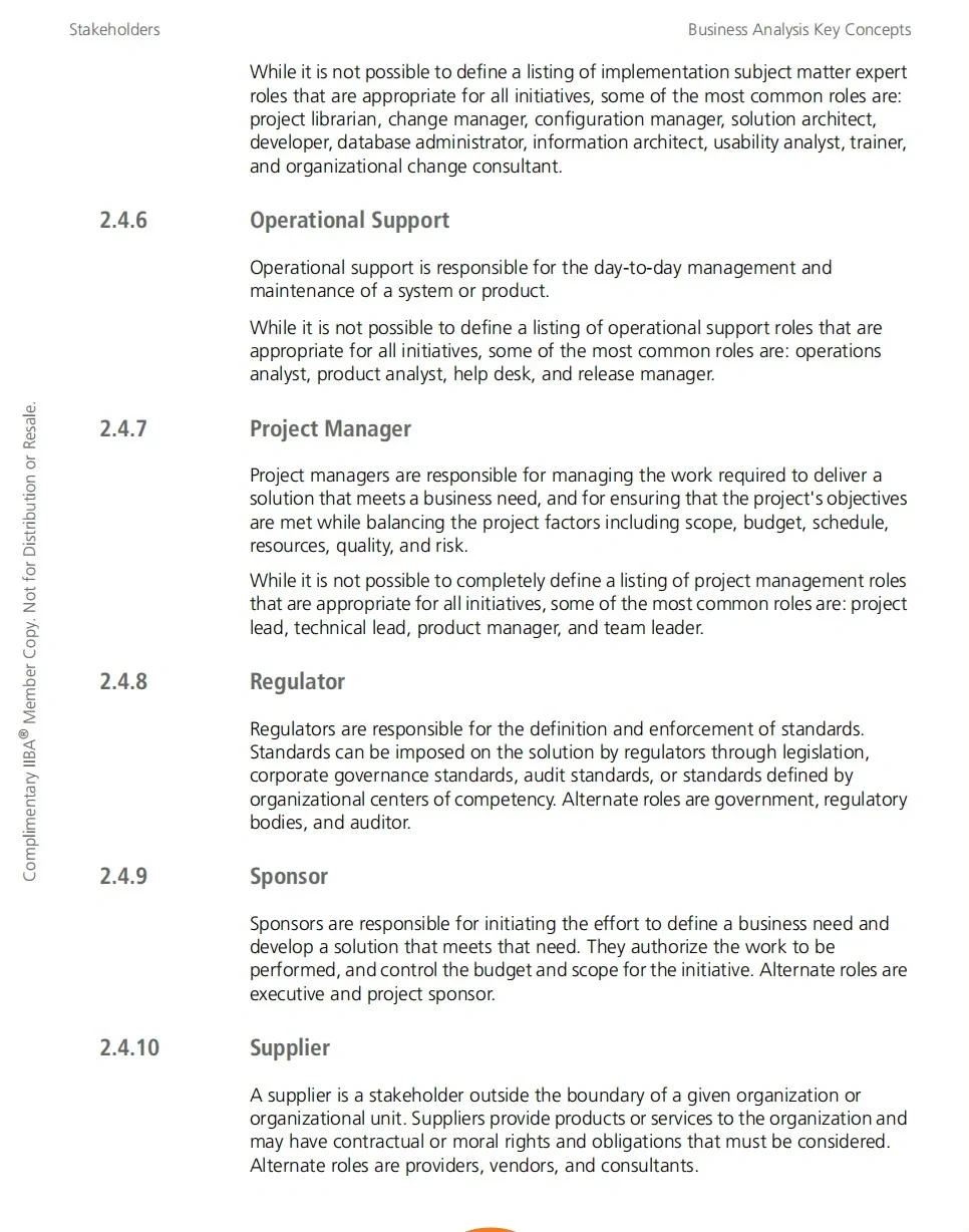 我宣布！这是Business Analyst的神
