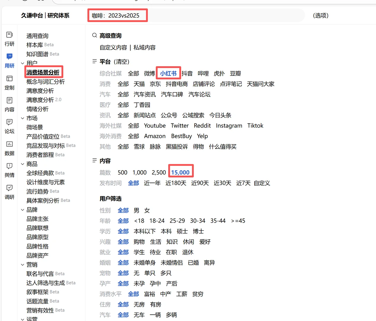 快速分析某一品类消费趋势变化-以咖啡为例