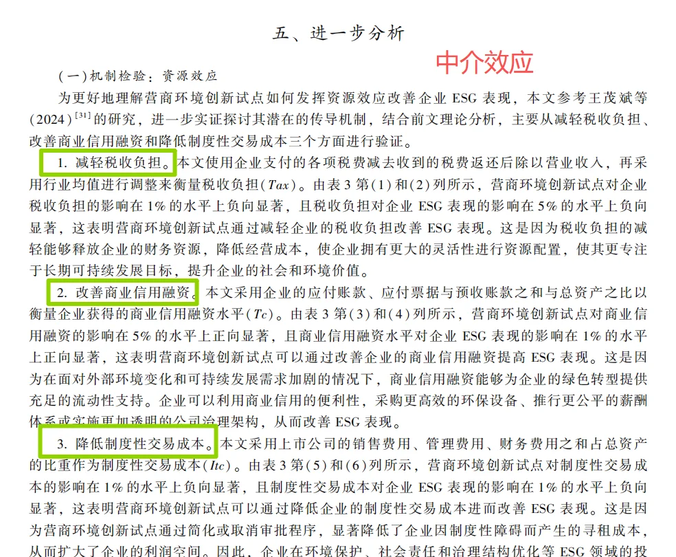 实证新主题:企业ESG与营商环境创新试点