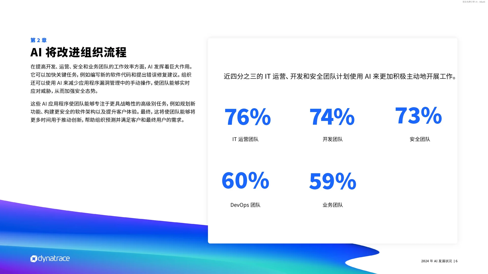 2024年AI发展状况报告
