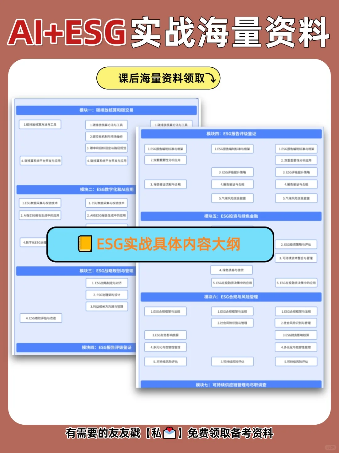 AI+ESG行业急需实战型人才,缺到离谱❗️