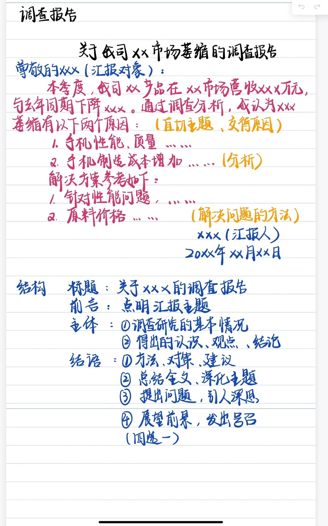 MTI应用文 调查报告