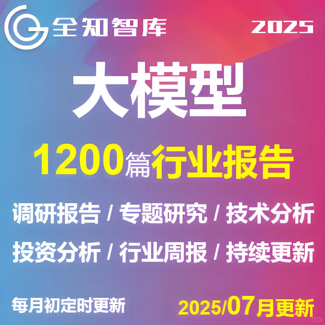 大模型行业报告人工智能AI生成内容调研报告