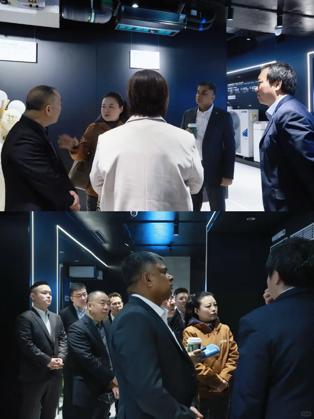 江森自控亚太区总裁一行莅临南虹指导交流