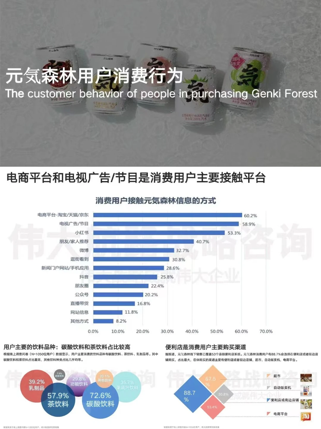 元气森林丨用户调研报告分享