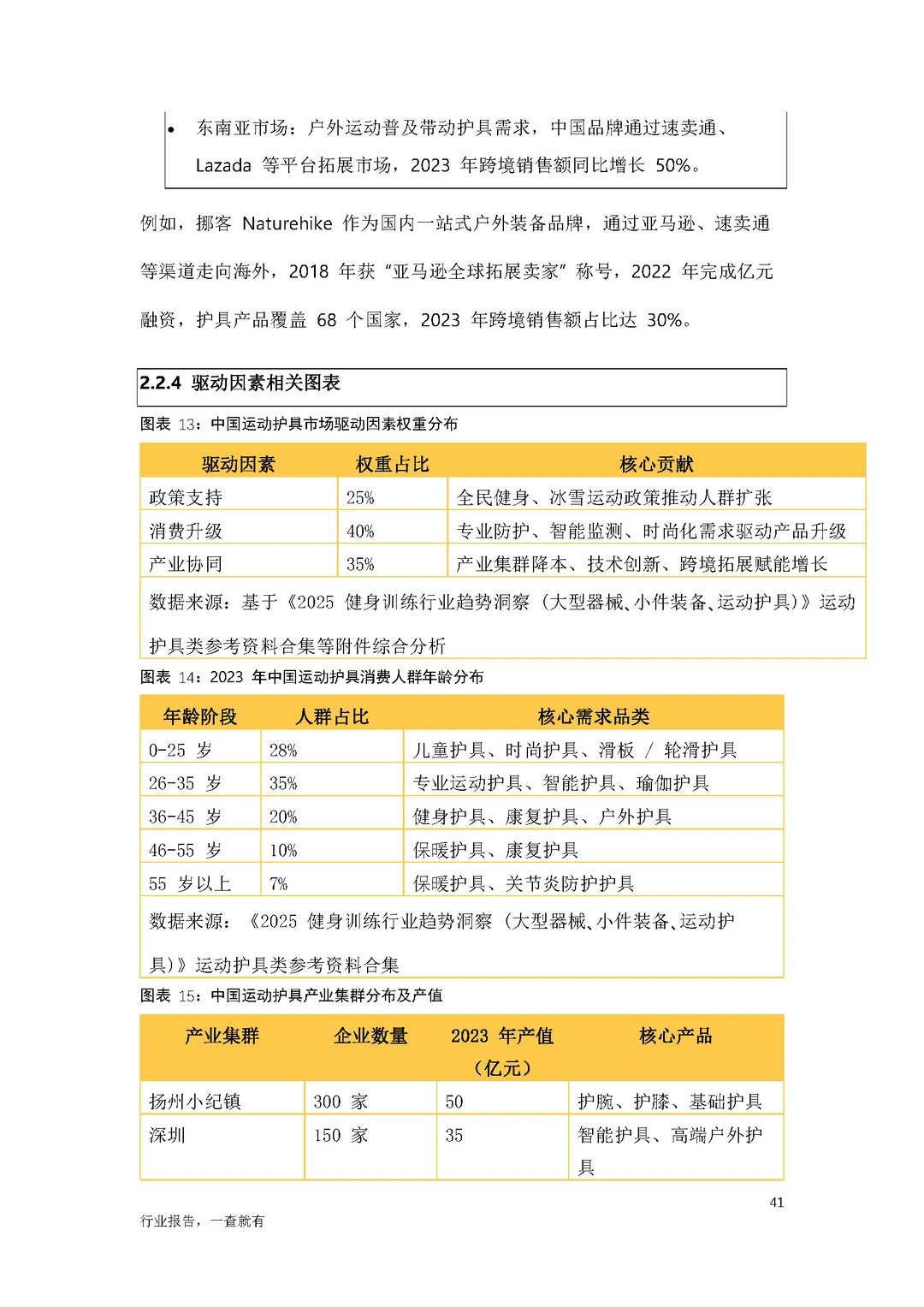 中国运动护具市场分析及高增长品类创新报告