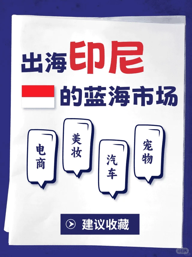 【印尼出海指南】产业深度剖析+市场机遇!