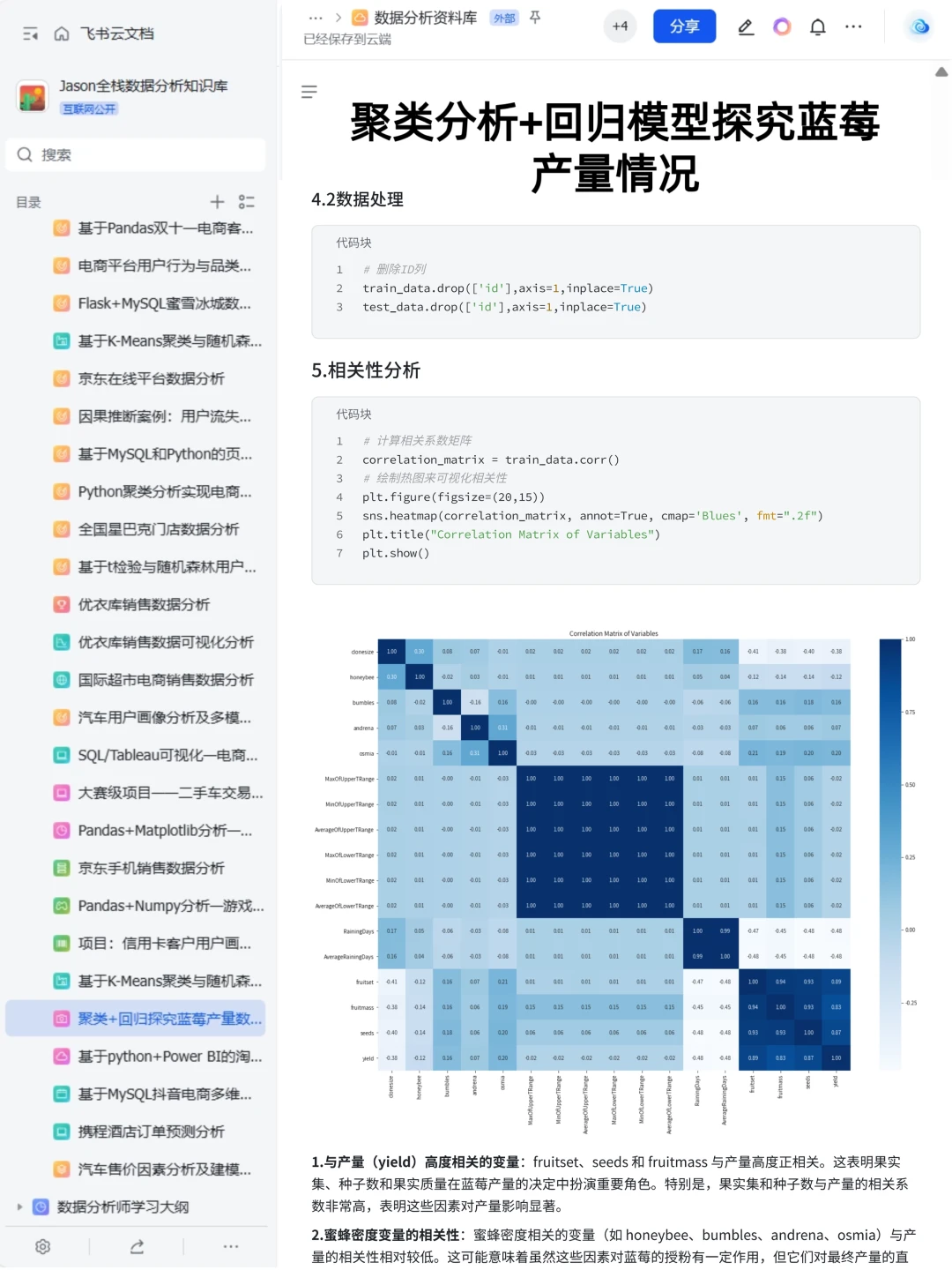 9个可以写进简历的数据分析真实项目(合集）