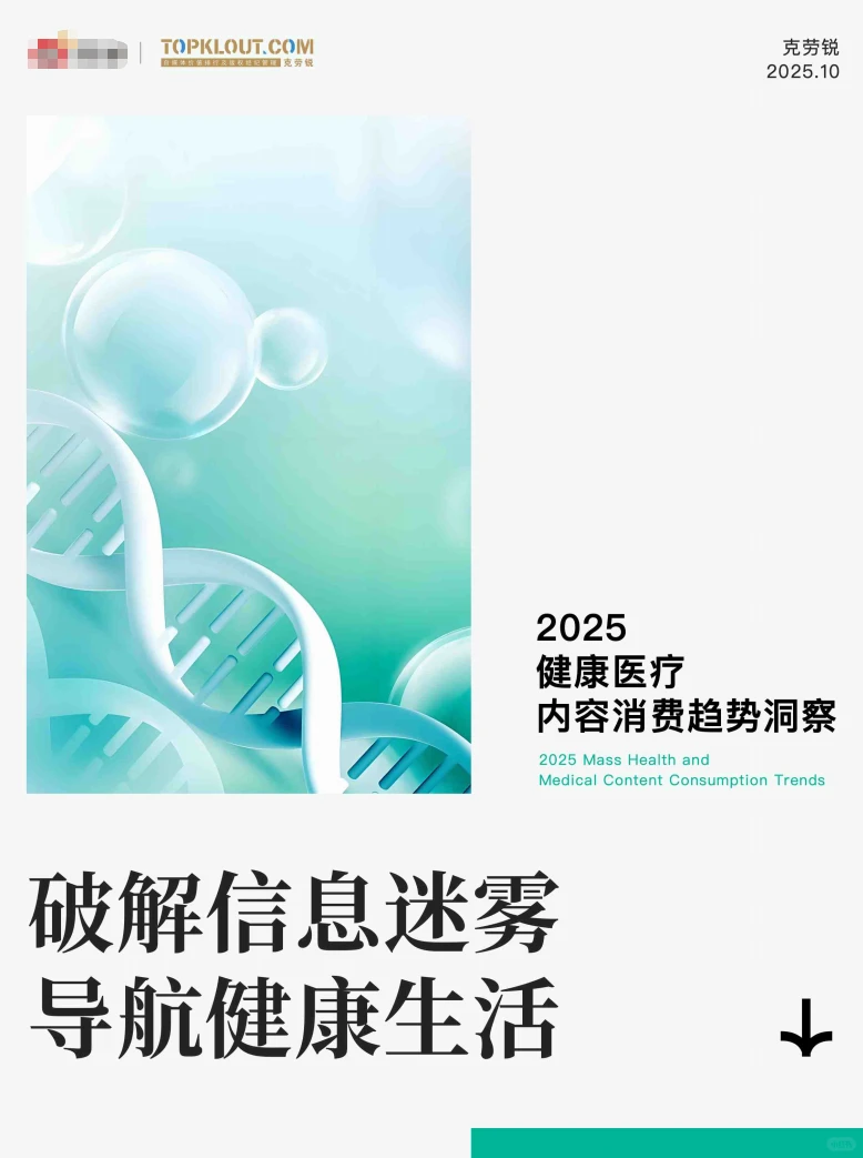 ?超详细的健康医疗洞察报告,快来看