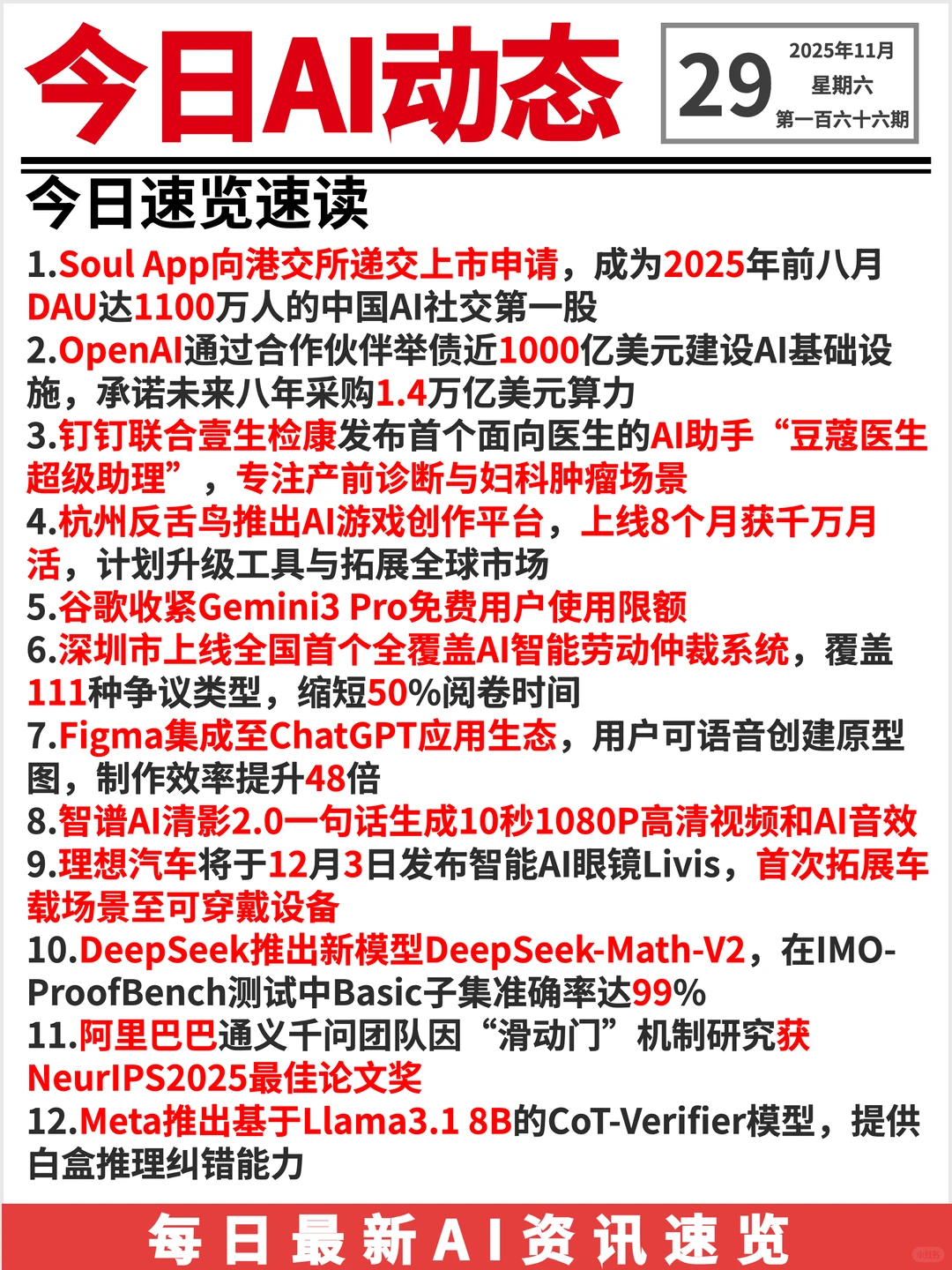 20251129 AI前沿资讯?