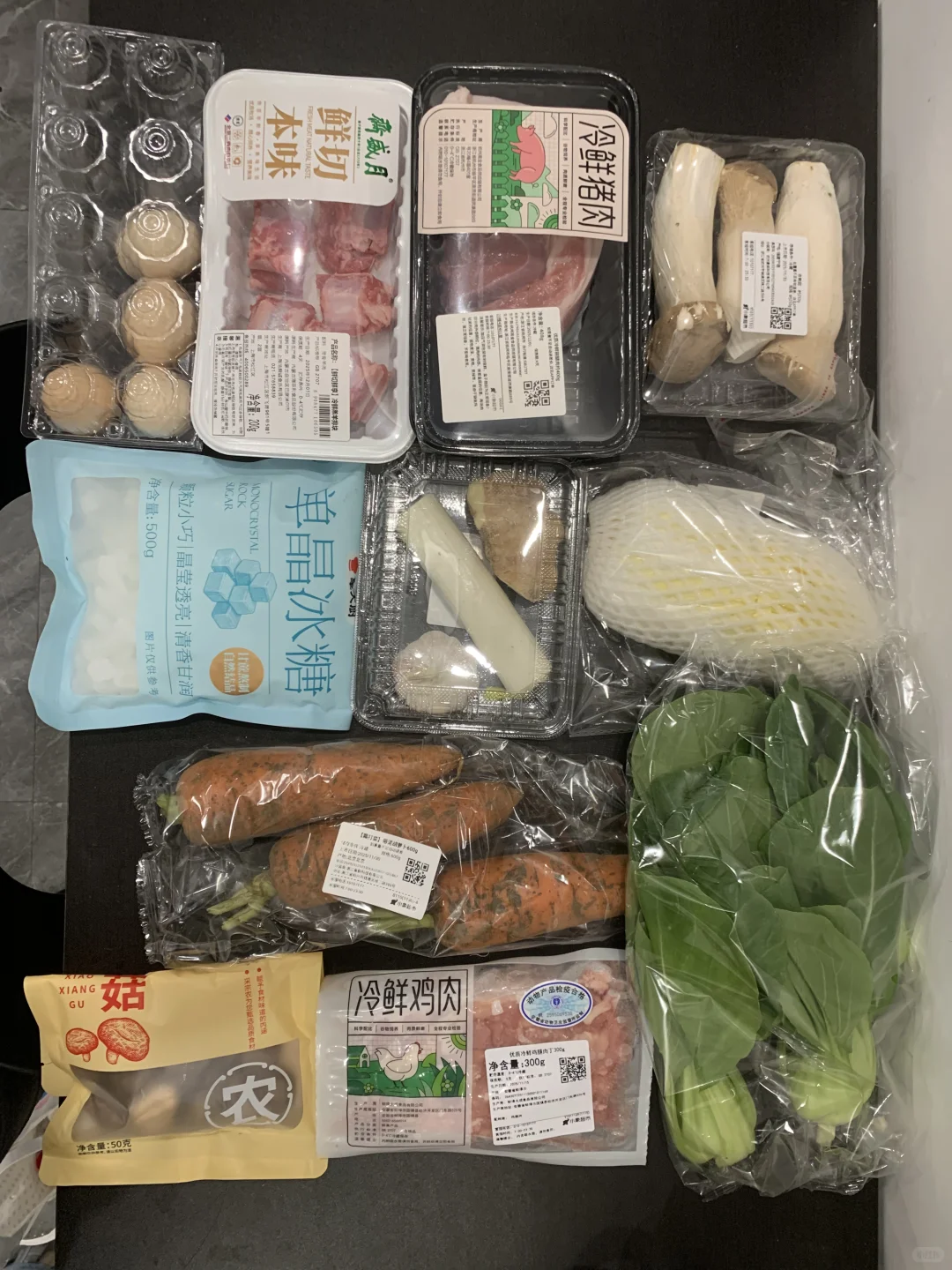12月第一周食材 | 花费58.6