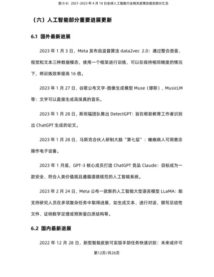 ChatGPT与人工智能技术发展报告
