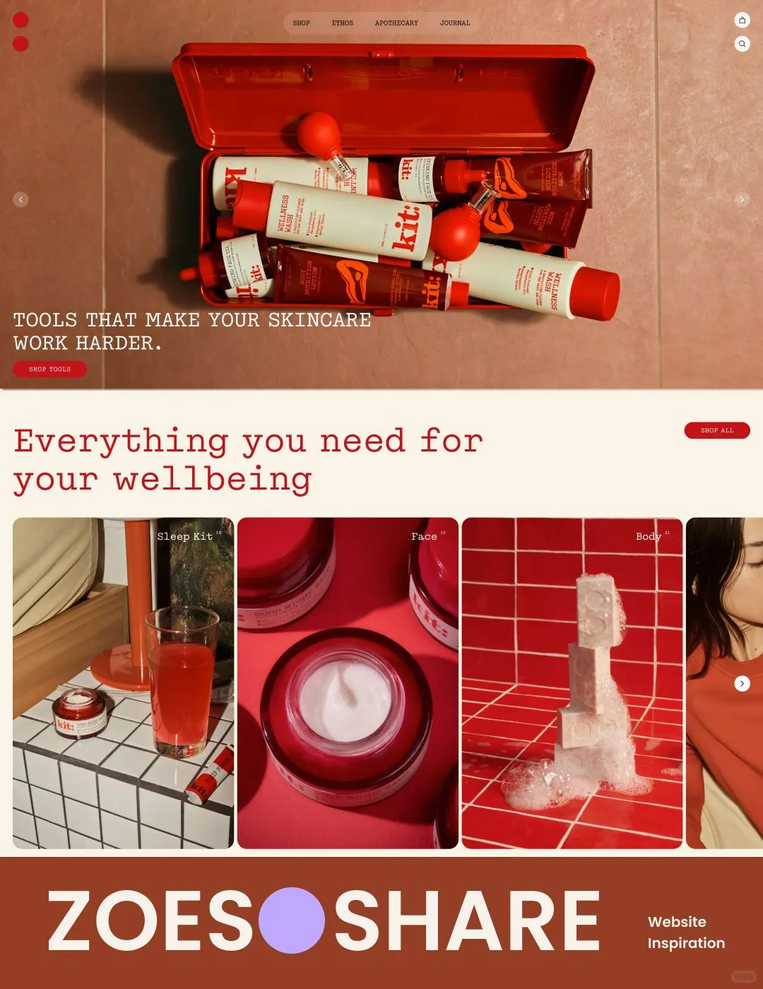 灵感分享|美妆行业KIT品牌独立站解析