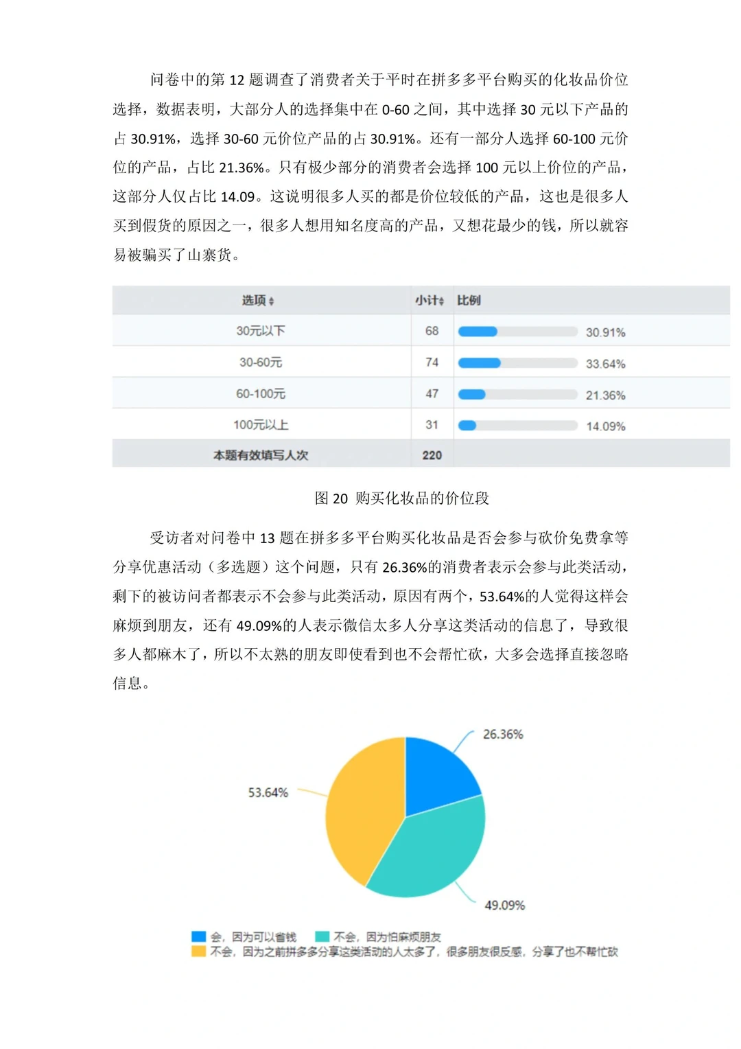 问卷调查分析就这样写