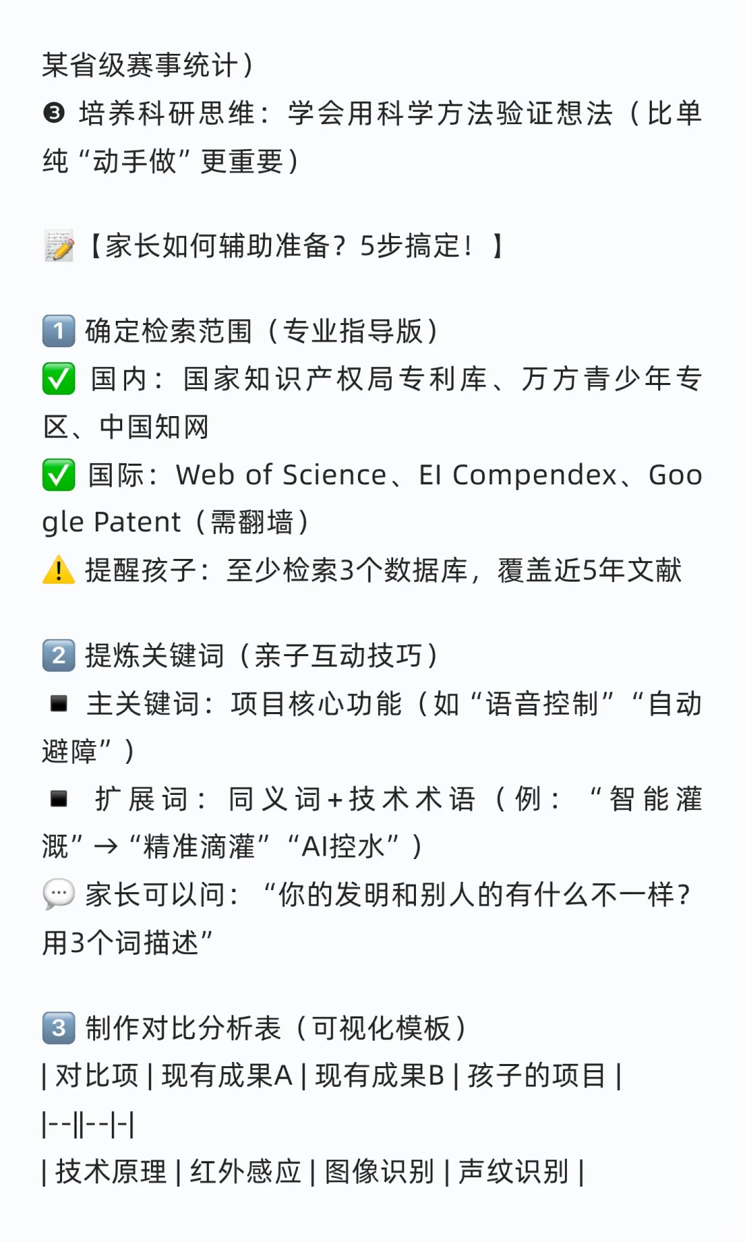 ?青少年创新大赛查新报告全解析