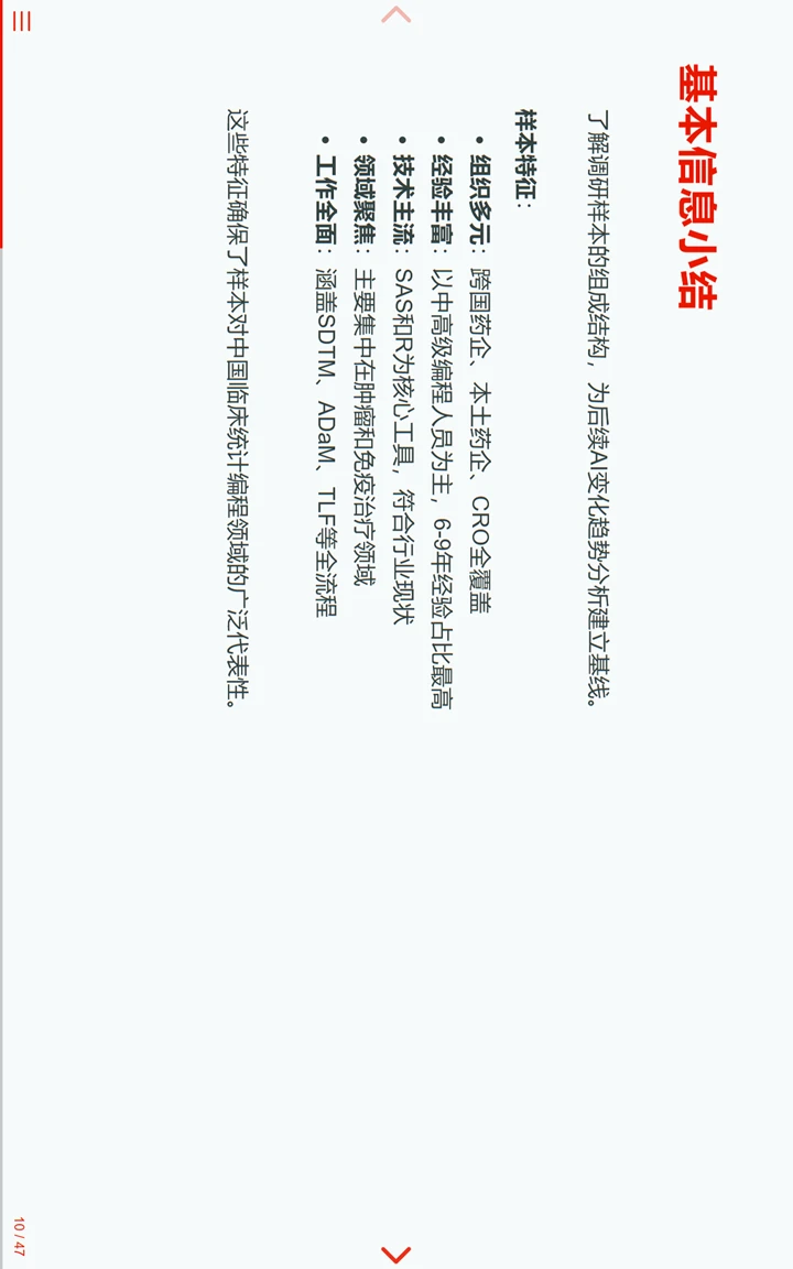 中国临床试验行业统计编程AI调研报告1