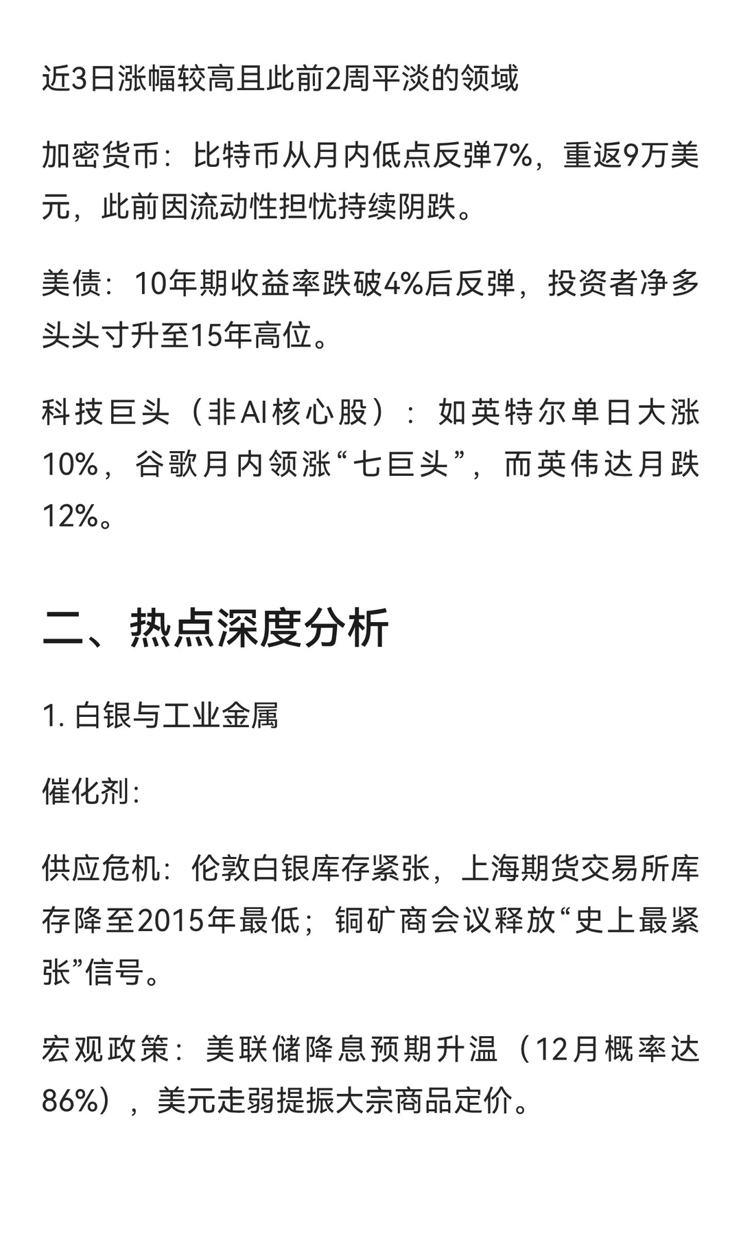 ? 2025-11-29 财经新闻摘要