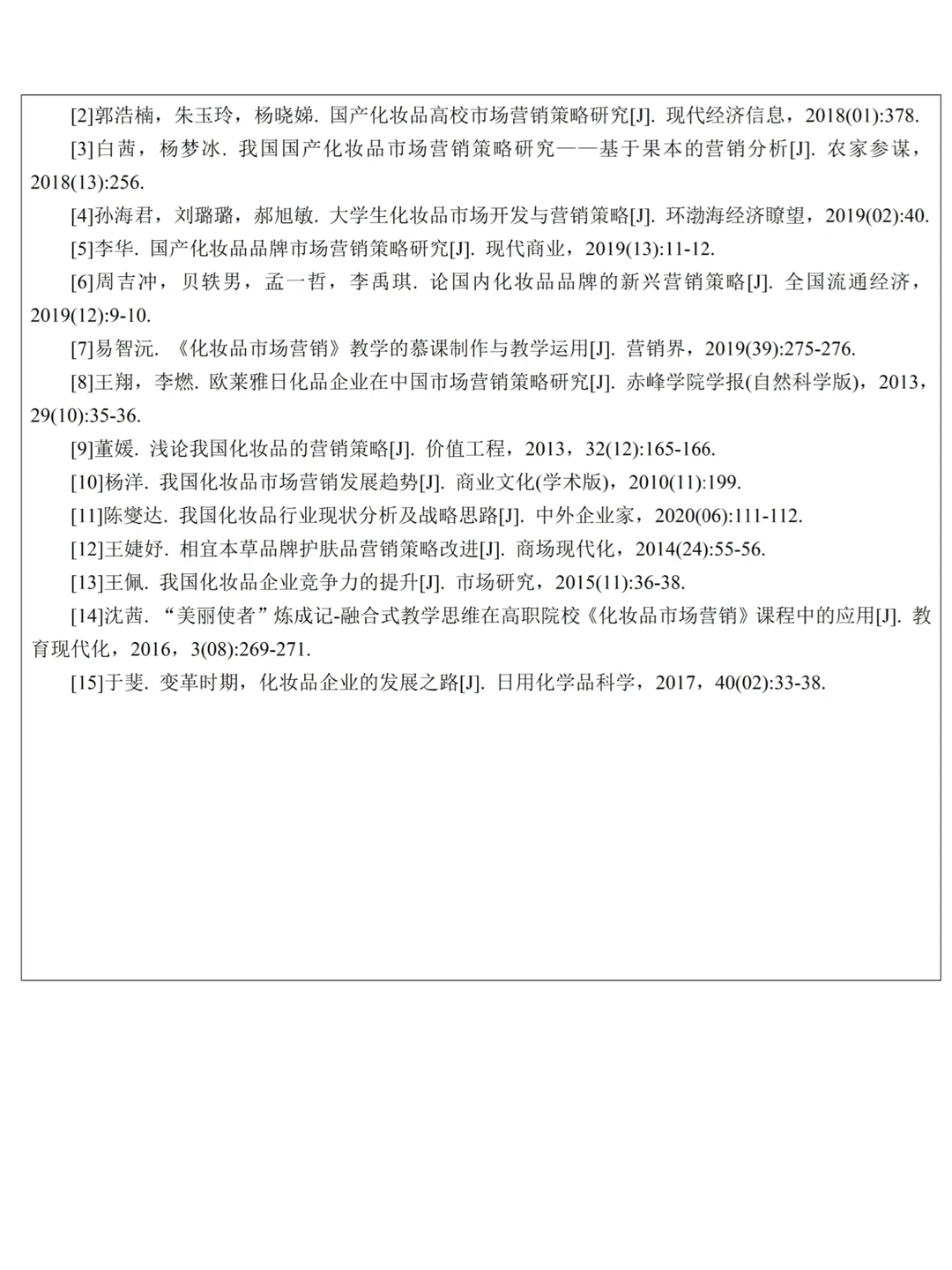 市场营销专业满分开题报告,可套用?