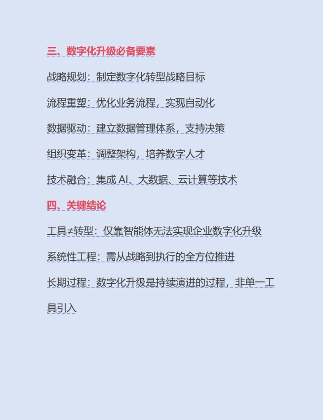 智能体不等于数字化转型