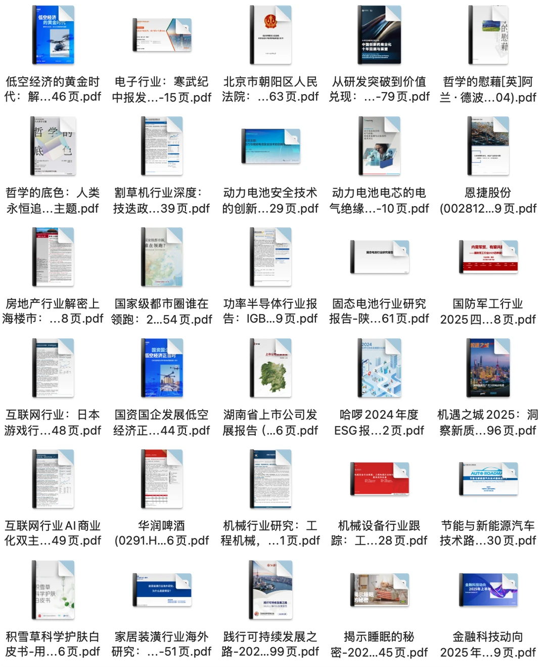 135+全球行业研究分析报告！赶紧收藏！