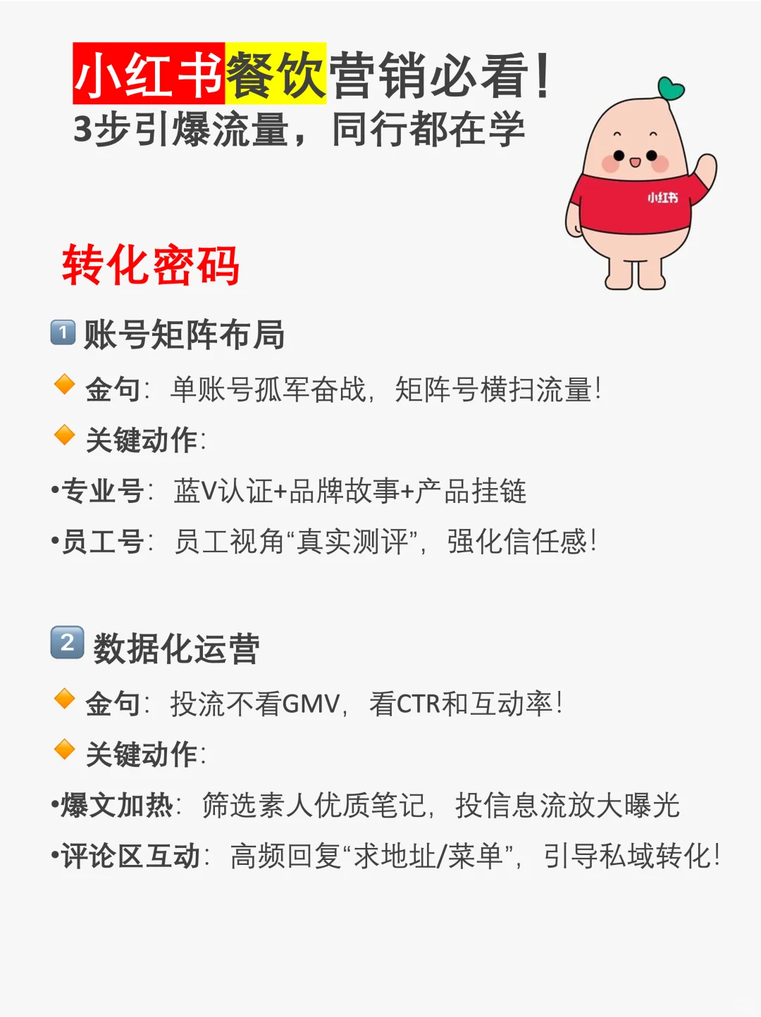 小红书餐饮营销必看!同行都在学