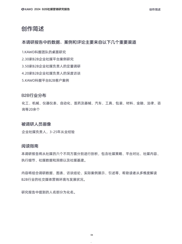2024 B2B社媒营销研究报告