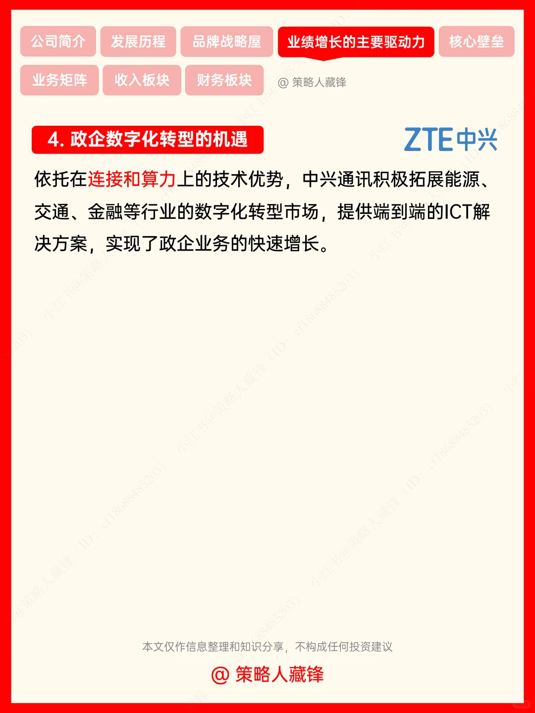 每天解读一家公司丨中兴通讯(中兴x豆包)