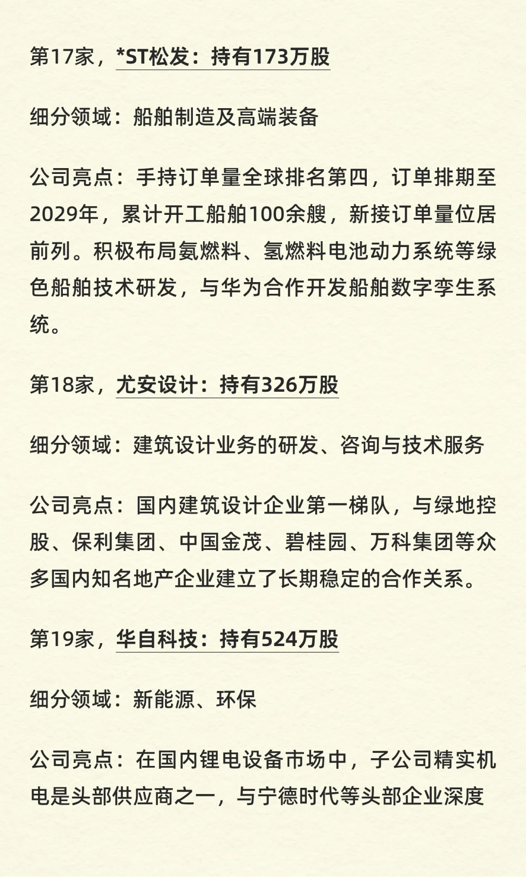 高盛重仓的20家隐形冠军企业
