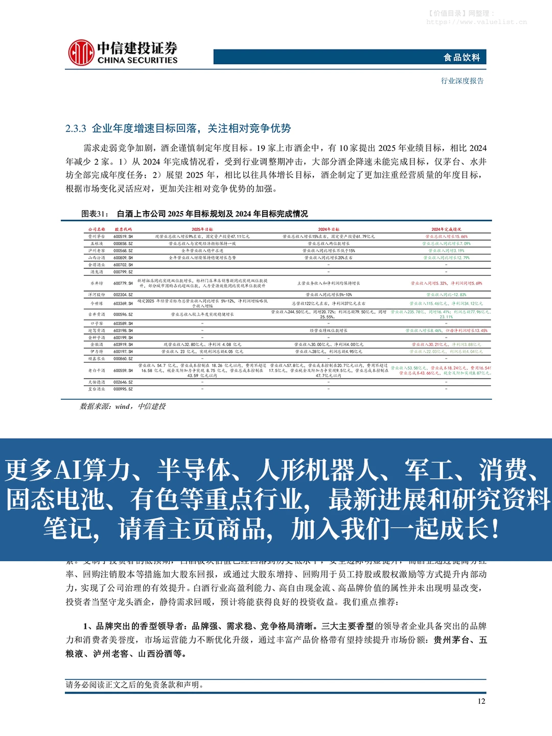 2026食品饮料行业投资策略报告,干货分享