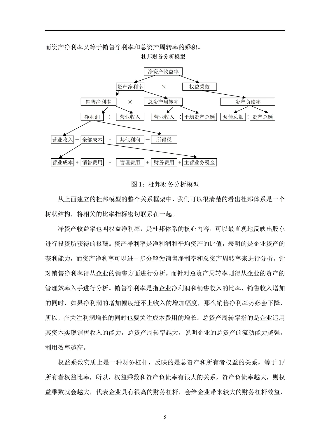 盈利能力分析论文就这样写?