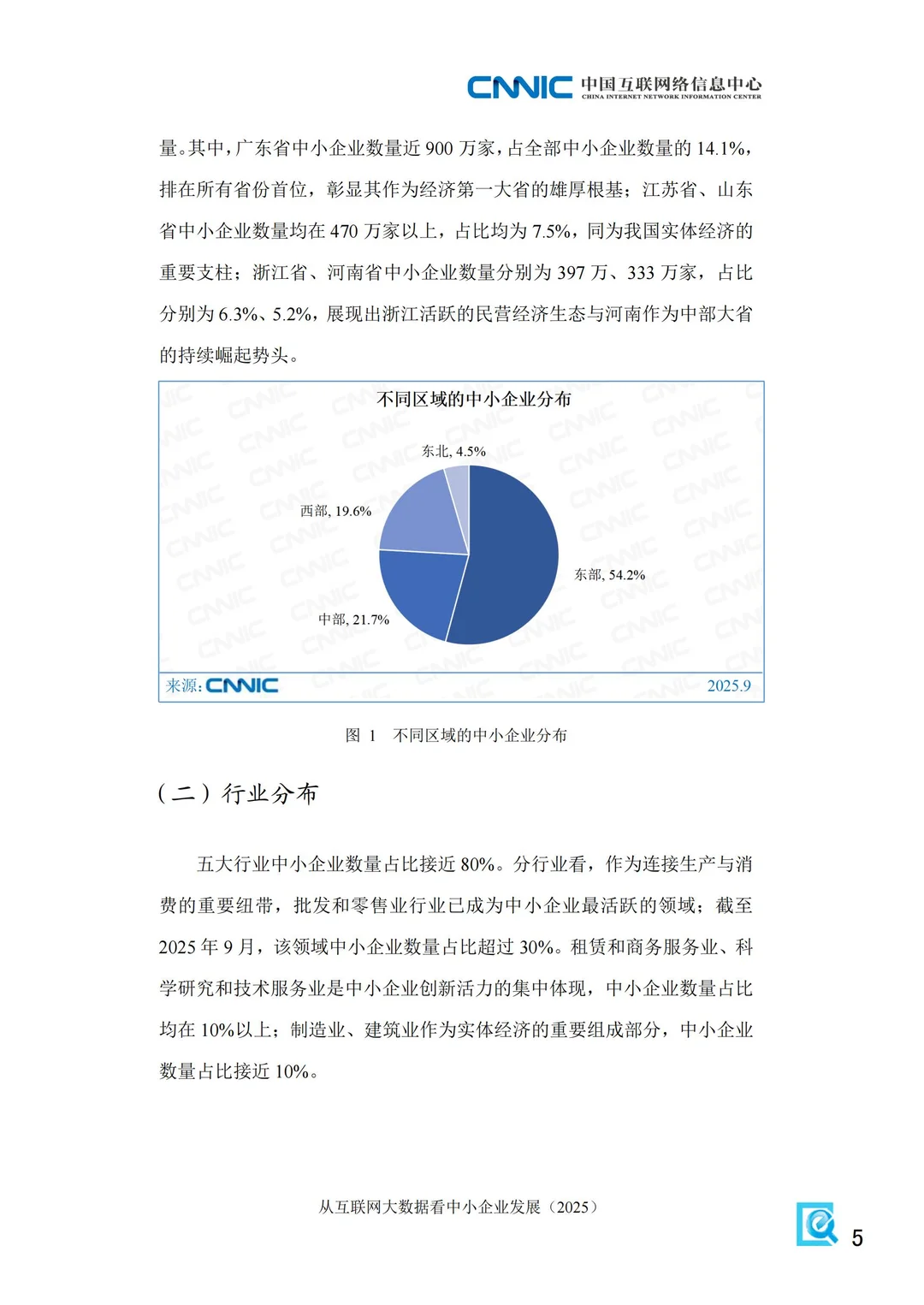 2025从互联网大数据看中国中小企业发展