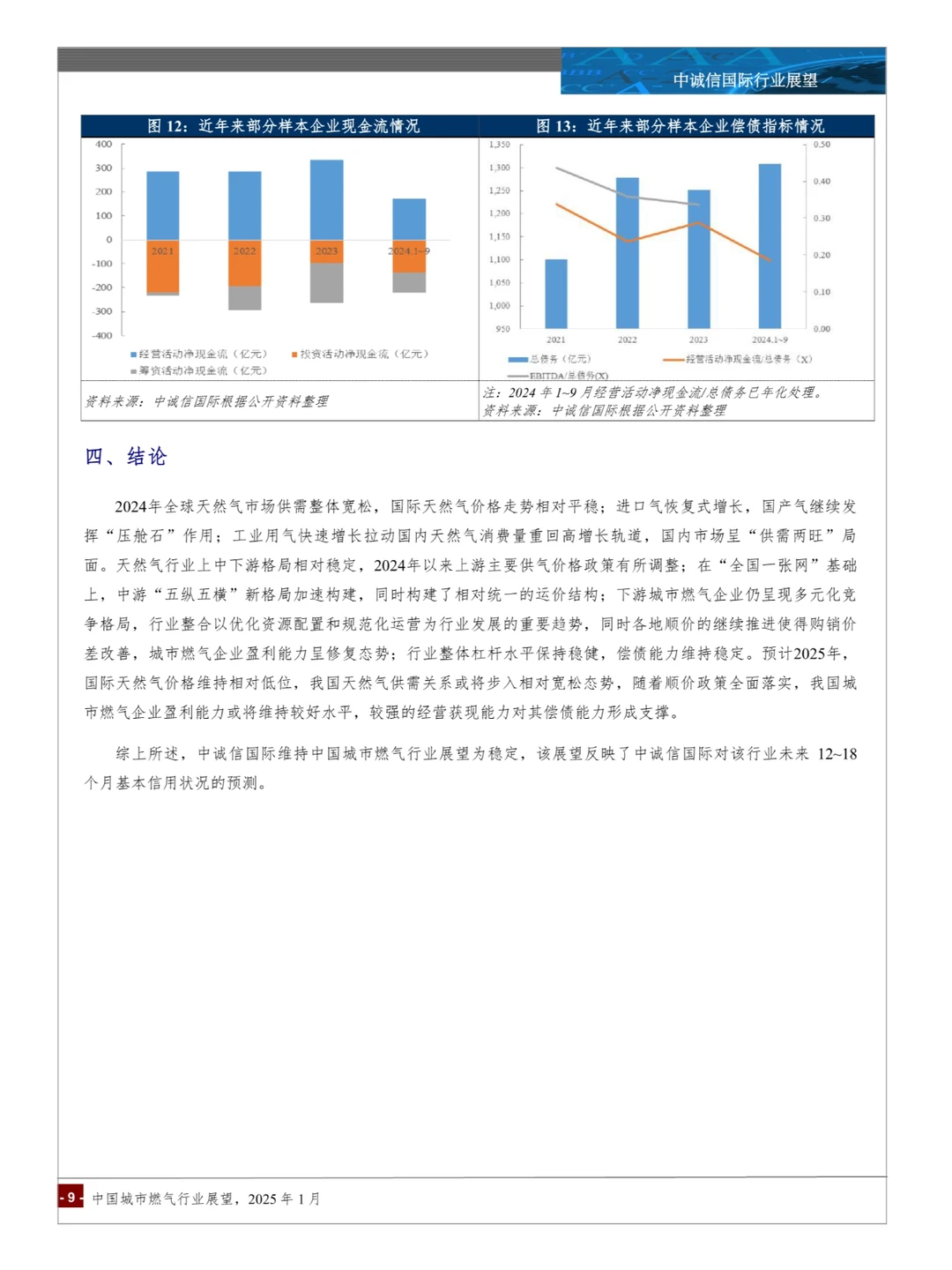 2025中国城市燃气行业展望