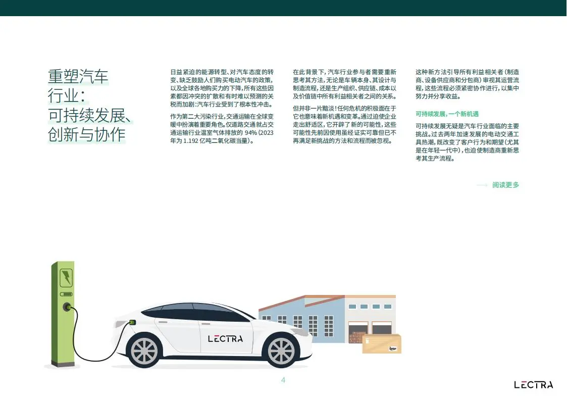可持续发展： 汽车行业的变革机遇白皮书