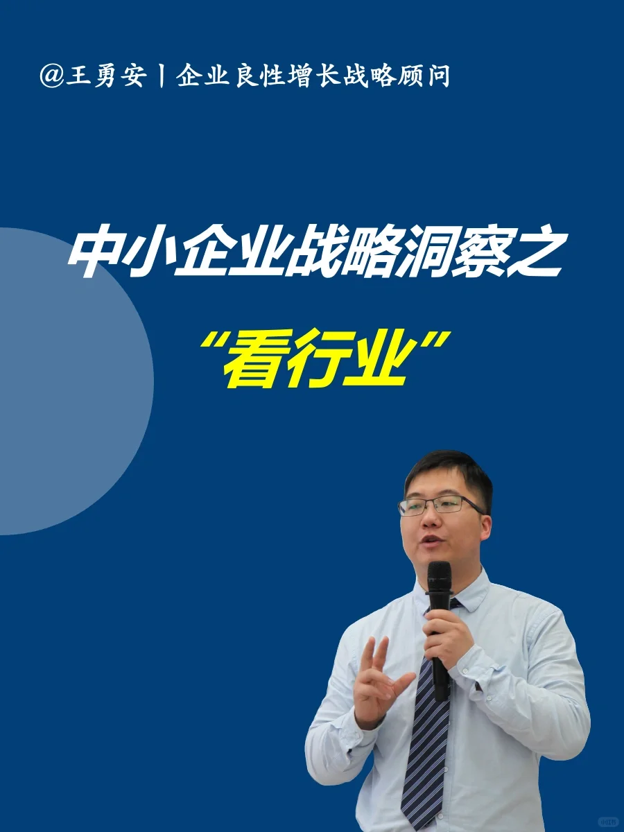 战略:中小企业战略洞察之“看行业”