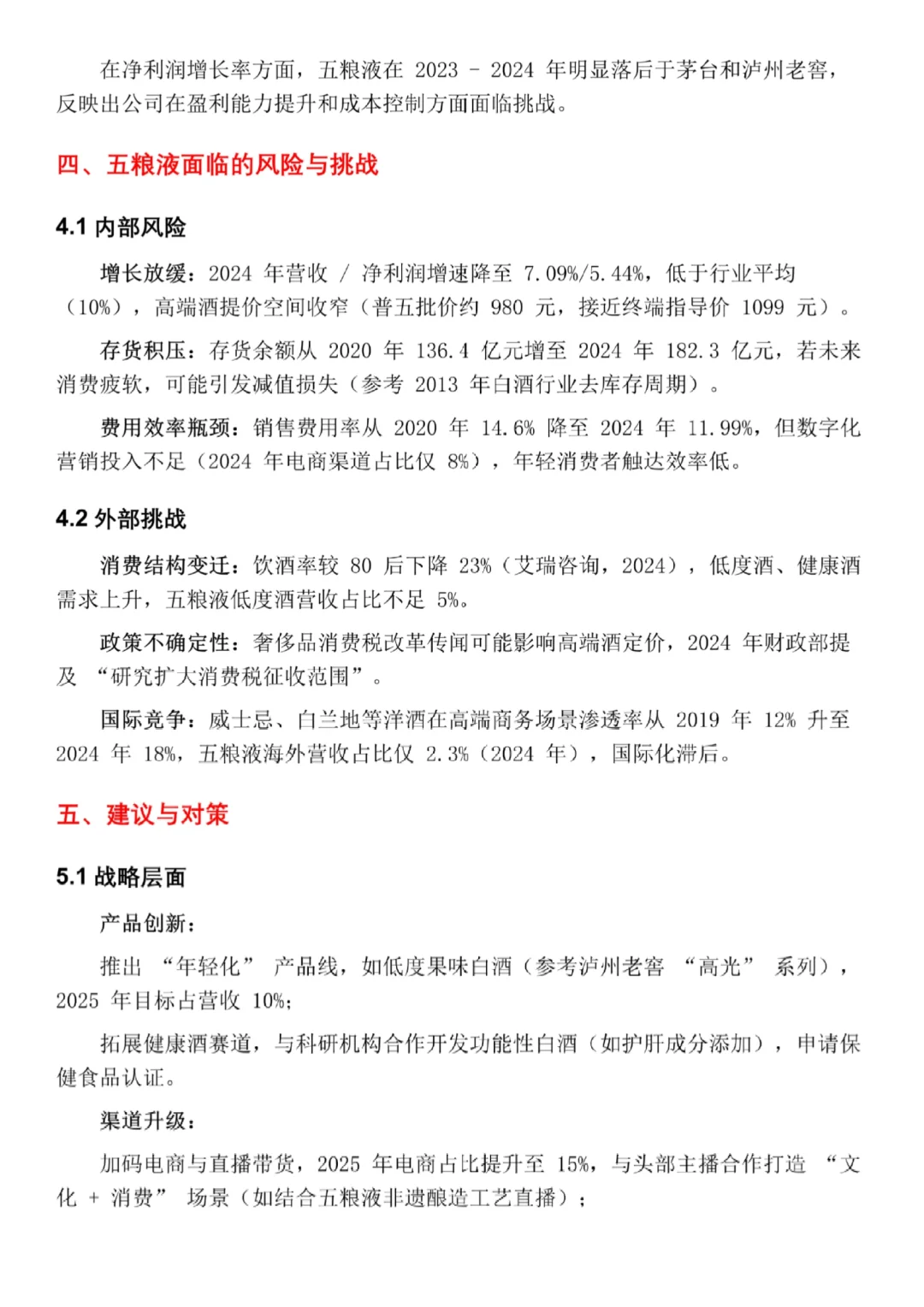 五粮液2020-2024年财务分析报告‼️