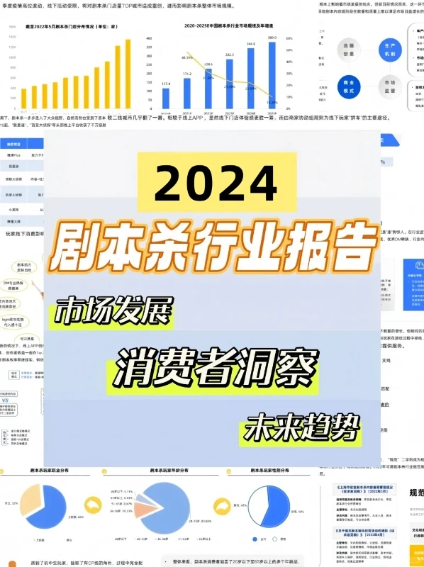 ✅2024剧本杀行业报告✅ 玩家到底想要啥
