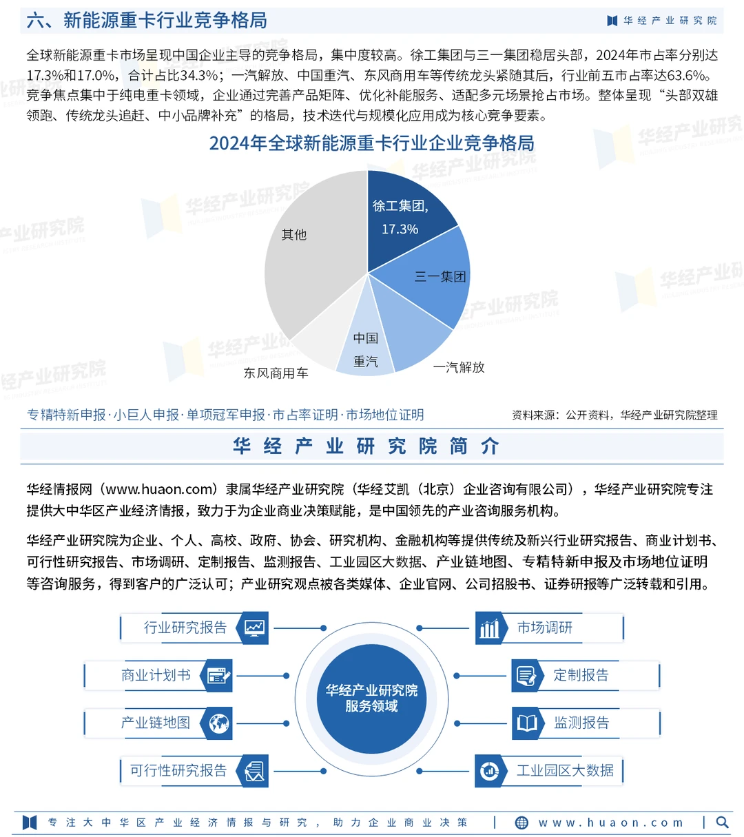 2026年中国新能源重卡行业市场深度调查报告