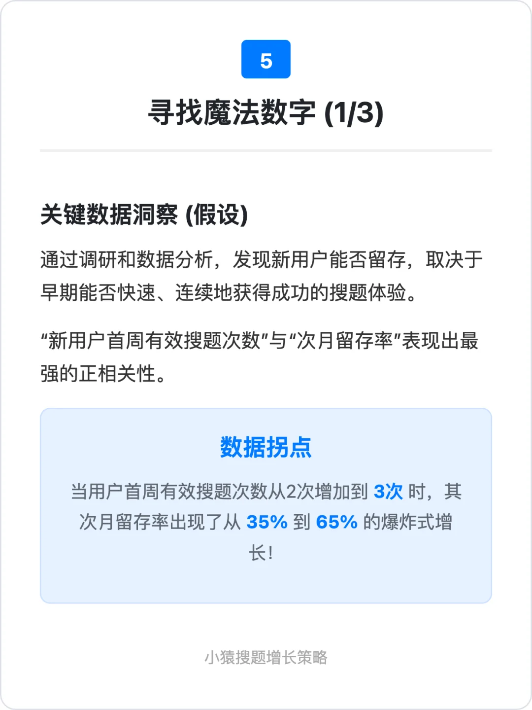 小猿搜题:用户增长策略拆解
