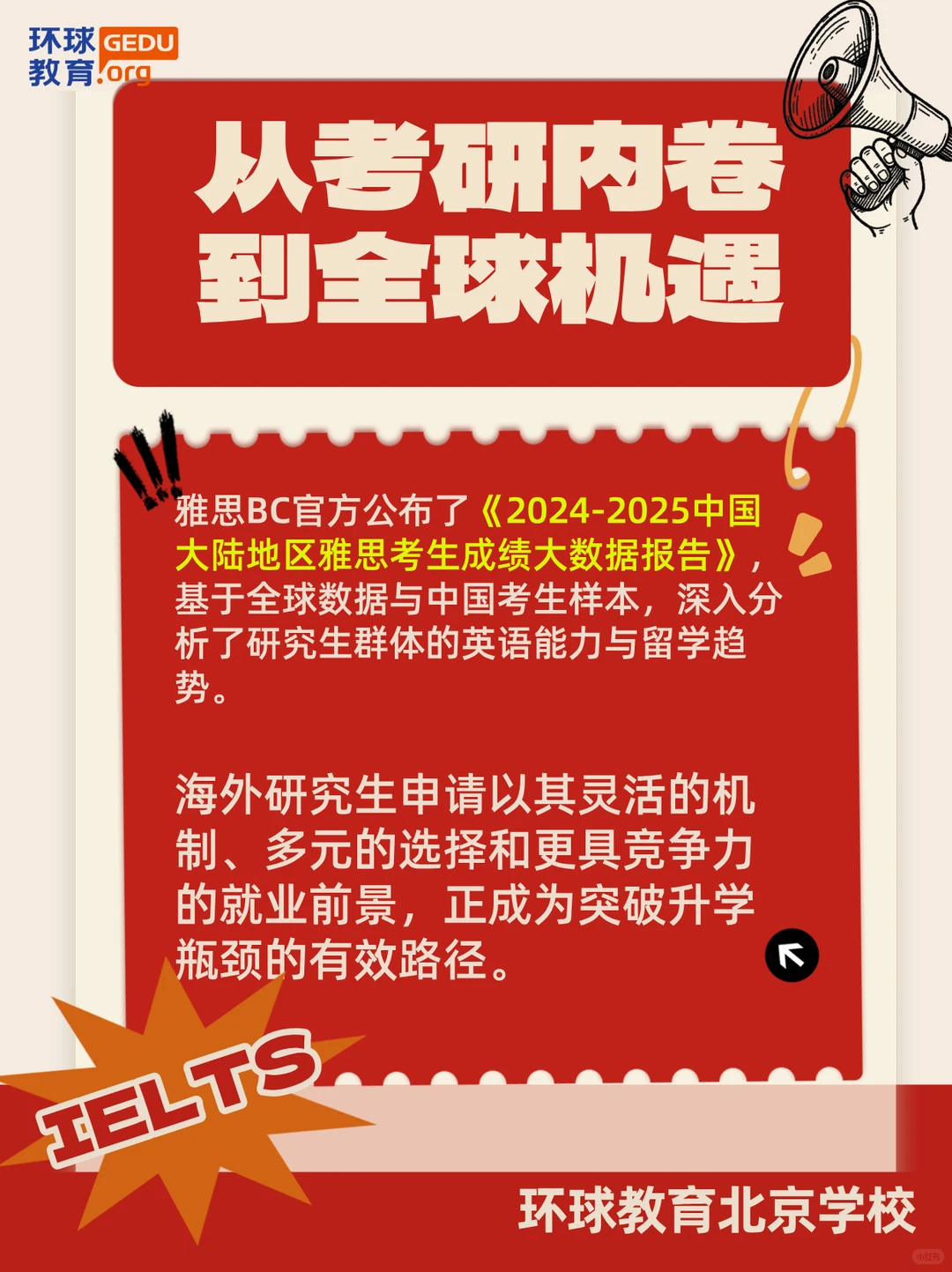 从考研内卷到全球机遇?
