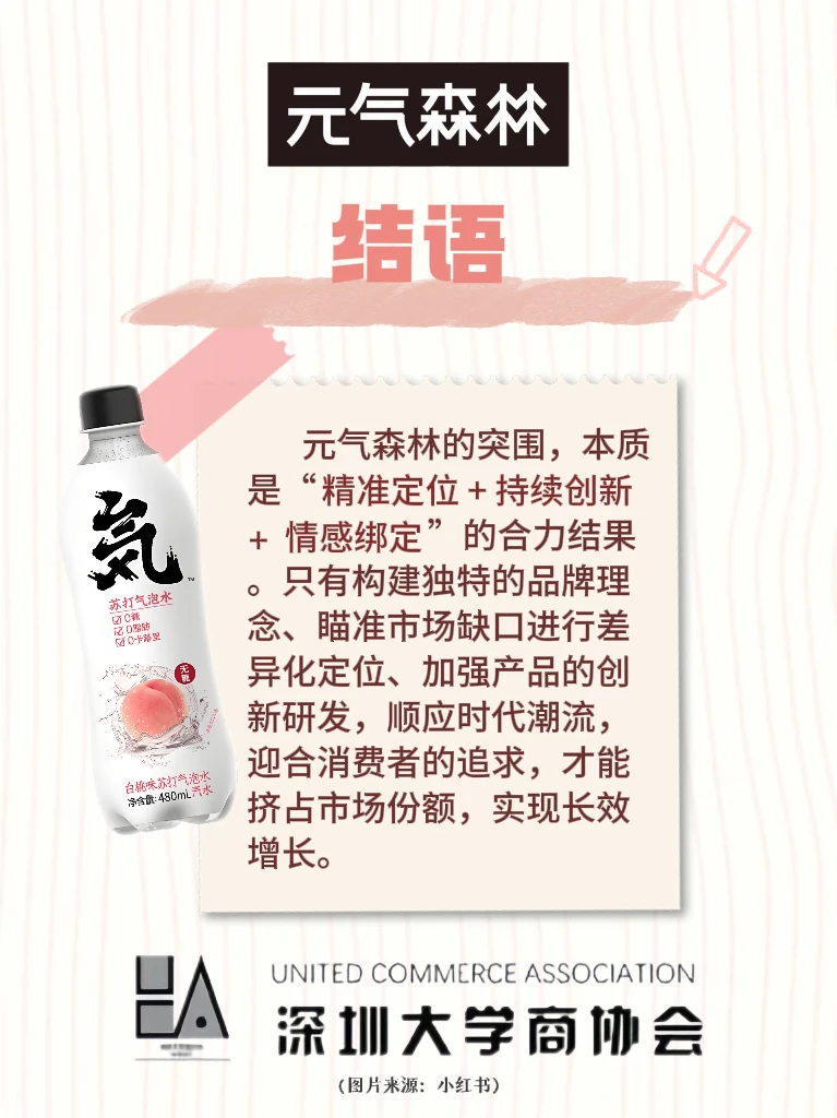 深大商协会｜品牌营销分析4｜元气森林
