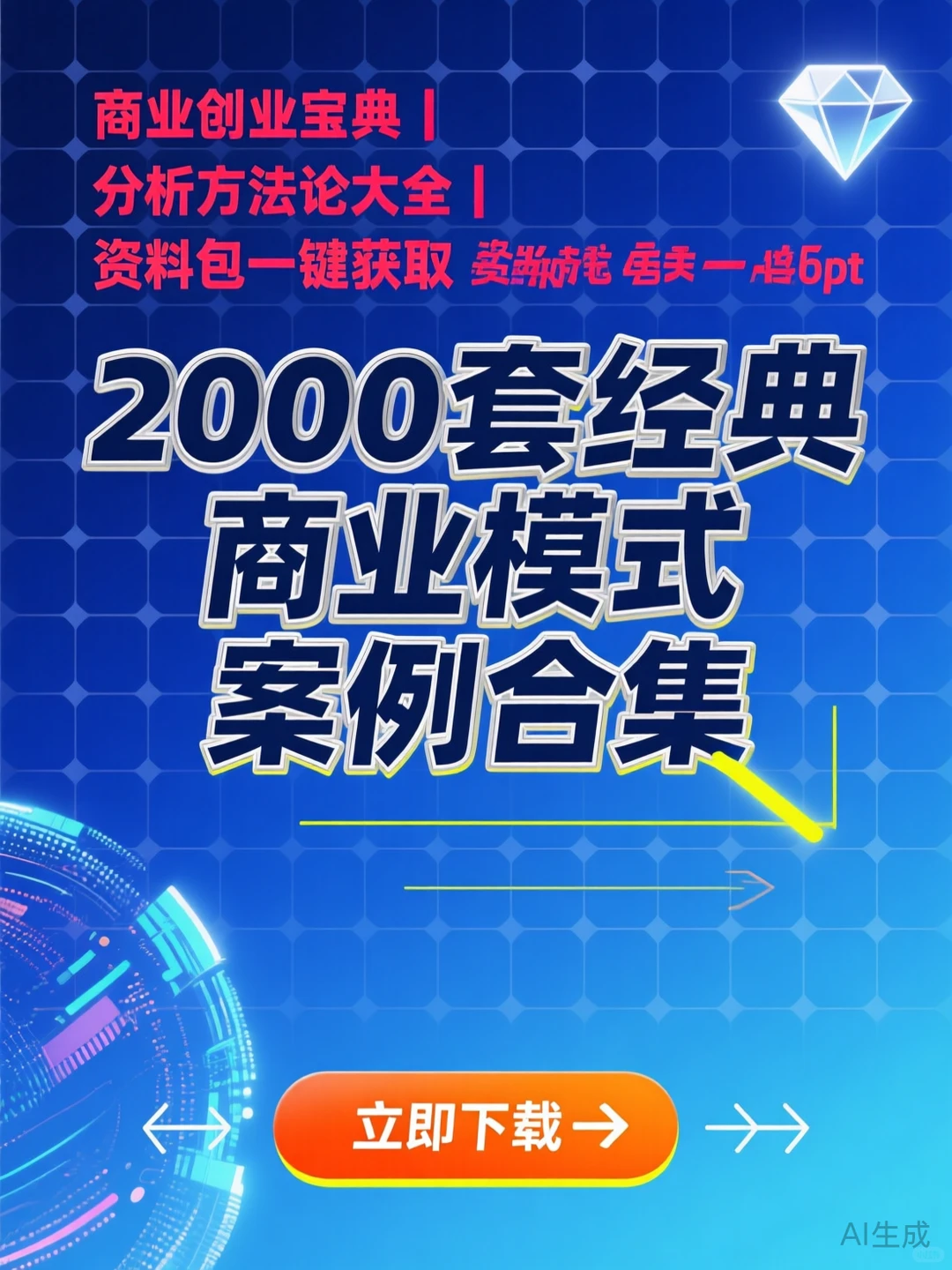 2000套商业模式案例·创业分析干货包