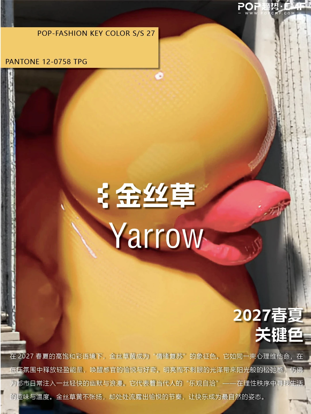 POP 27SS关键色发布，猜猜哪个颜色会最?