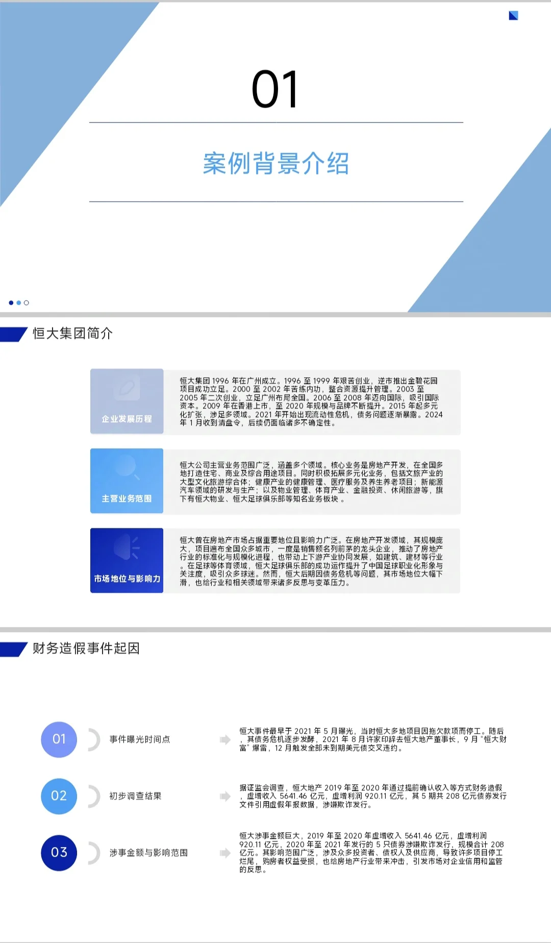 恒大财务造假案例分析，花了一下午时间?