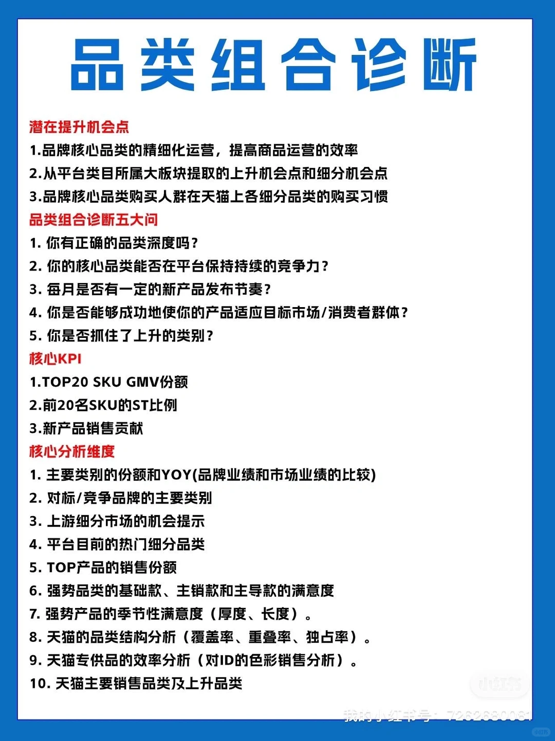 头部电商公司的品类分析专题