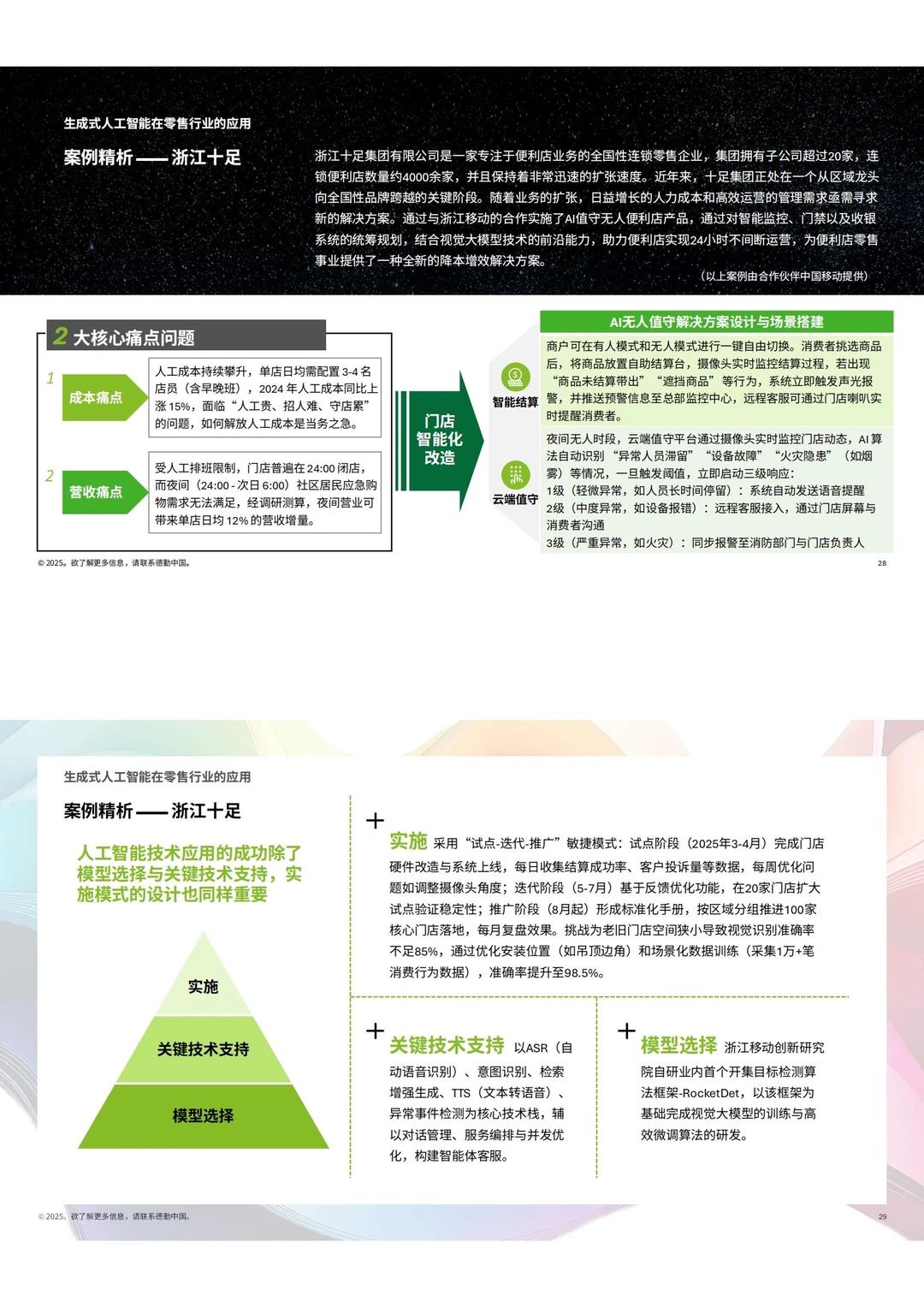 ✅德勤:2025生成式人工智能零售业落地全景