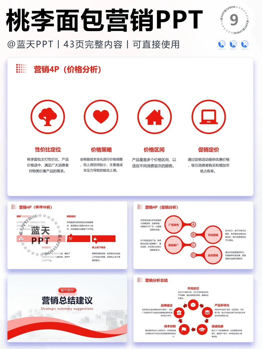 【291】桃李面包战略分析品牌营销策略PPT