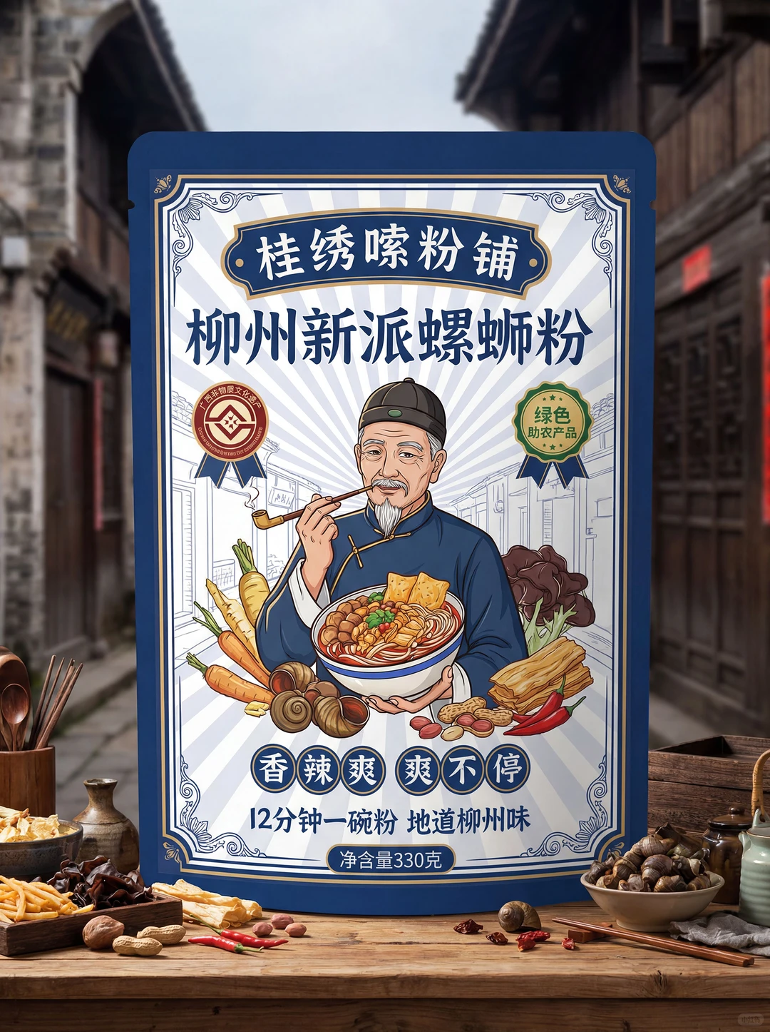 食欲满分!包装设计采用低饱和色块碰撞!