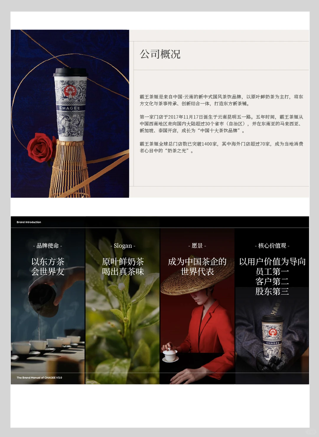 品牌手册大赏|霸王茶姬