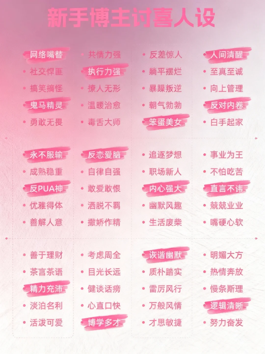 小红书运营干货?新人博主放心大胆去做吧